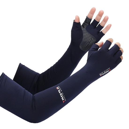 Men Women Arm Sleeves Gloves For Running Cycling Fashion Elastic Protection UV Protection Sunshade