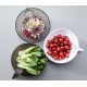 Strainer Bowl Drainer Kitchen Strainer Bowl Funnel Rice Pasta Vegetable Washing Colander Draining Food Colander Baskets