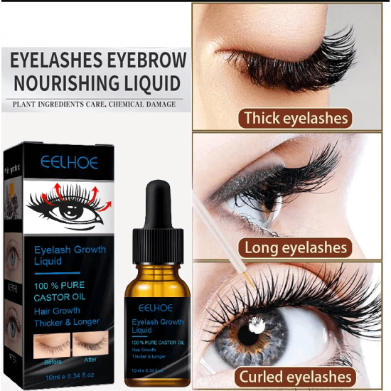 7 Days Fast Eyelashes Enhancer Natural Eyelash Growth Serum Thicker Eyelash Care Eyebrows Lift Eyelash Enhancement Care 2023