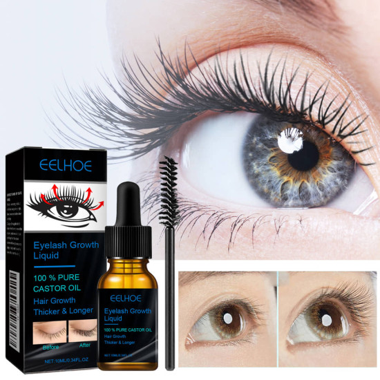  7 Days Eyelash Growth Serum for Thicker Lashes & Eyebrow Lift  (2 Pcs )