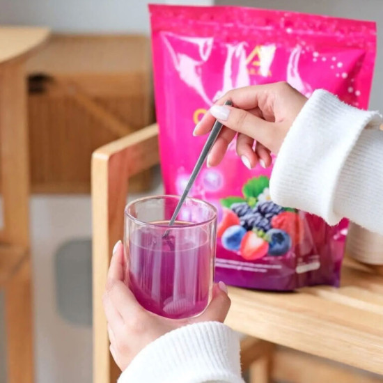 Manee Gluta Collagen Pink Juice 30 sachets in 1 packet